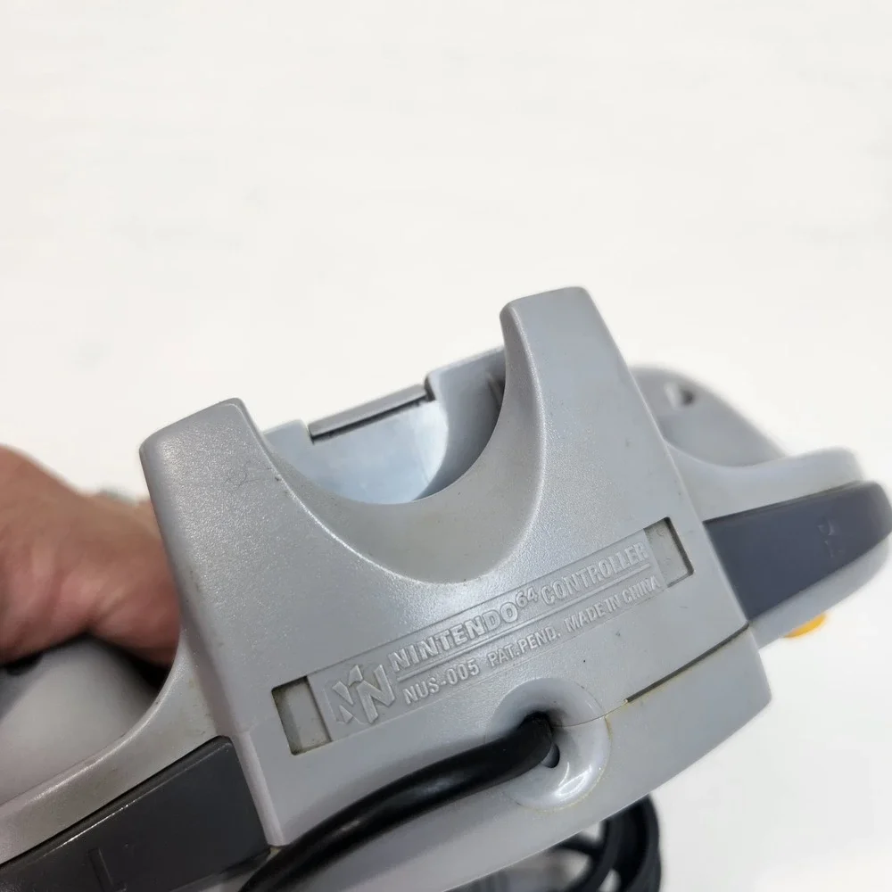 Nintendo 64 Controller Gray OEM Original N64 Wired Gamepad NUS-005 Loose Stick